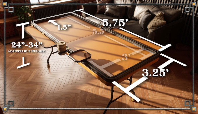 Gamefold Game Table