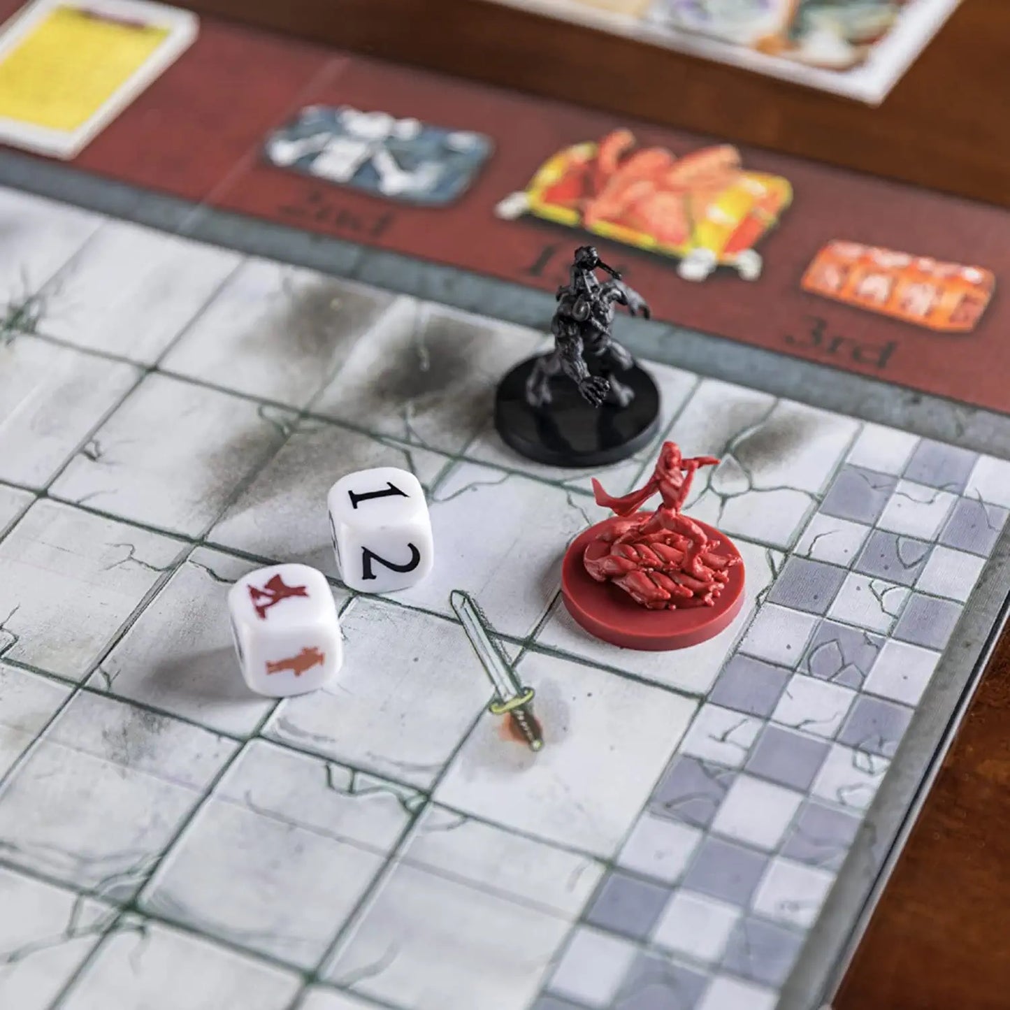 Deluxe Dungeon Derby Board Game