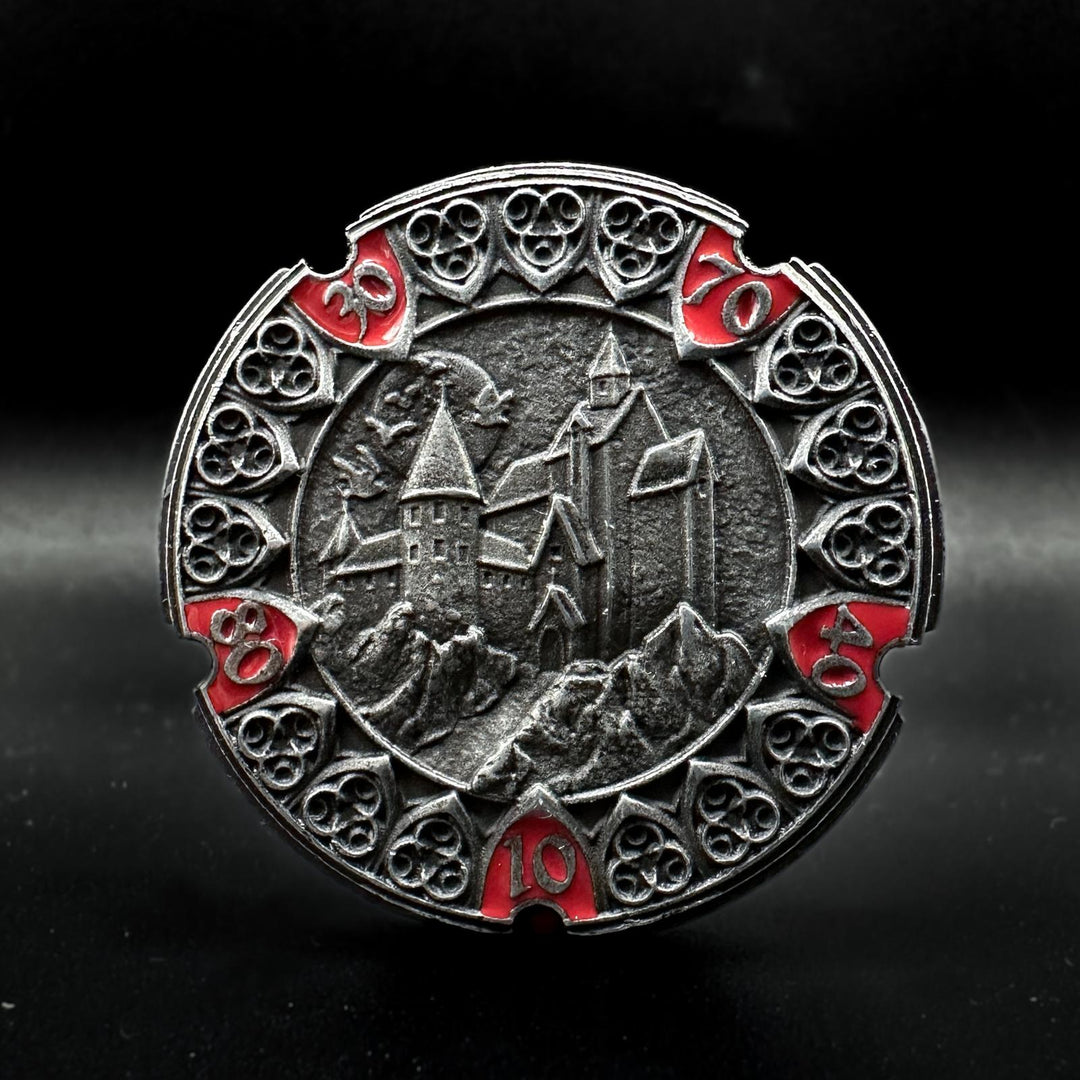 FlipDie Seven Realms — Metal Dice Coin Set