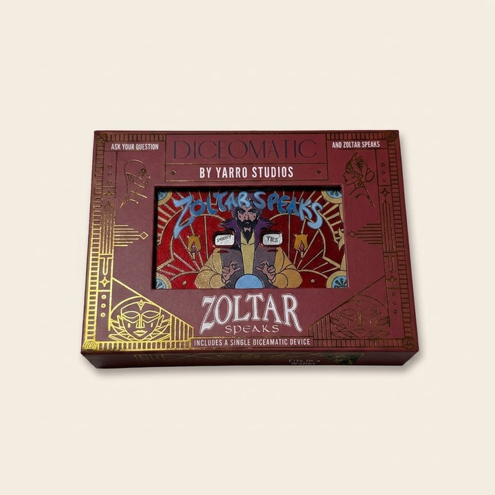 Diceomatic Zoltar Speaks — Single Decision Spinner