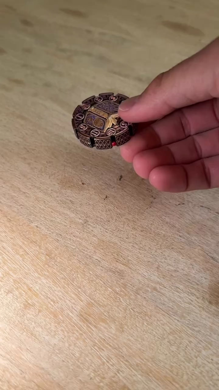FlipDie Mage — Metal Dice Coin Set