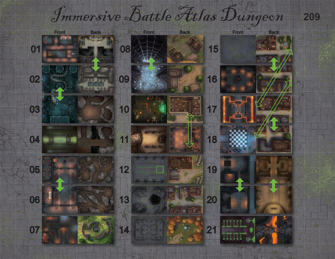 Immersive Battle Atlas: Dungeons