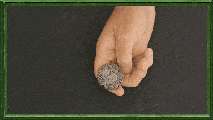 FlipDie Seven Realms — Metal Dice Coin Set